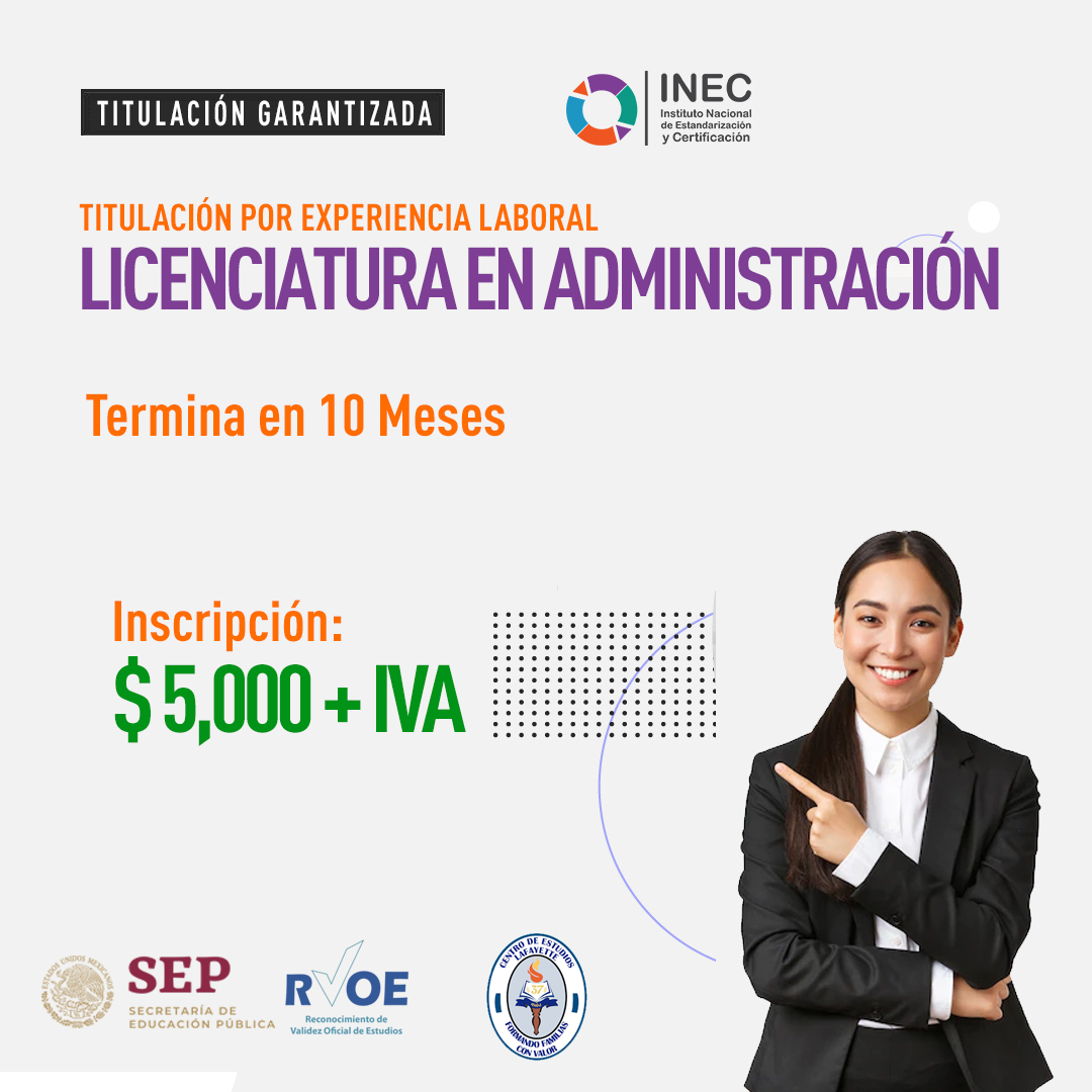 Licenciatura en Administración