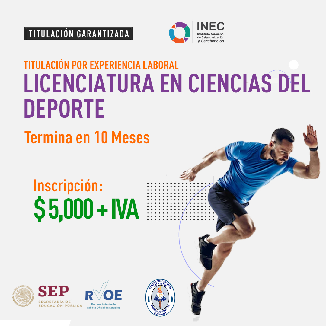 Licenciatura en Ciencias del entretenimiento deportivo