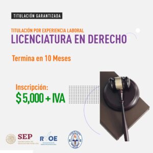 Licenciatura en Derecho